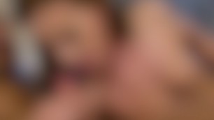 Hot Gilf Gets Her Face Covered in Cum for Her Birthday