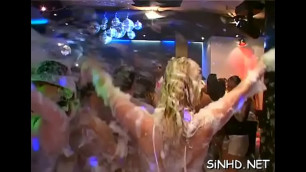 Uncensored and wild orgy gratifying with lusty women and dudes