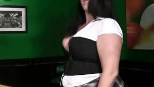 Her Bf Screws Fatty on the Pool Table