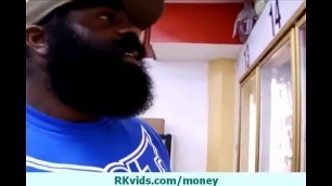 Busty amateur listens to the Money Talk 15