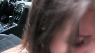 Publicagent Cute Bubble Butt Babe Fucked in a Car