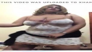 Excess Fat And Unattractive Saudi Bitch Dancing