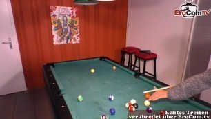 german blonde housewife fuck in table